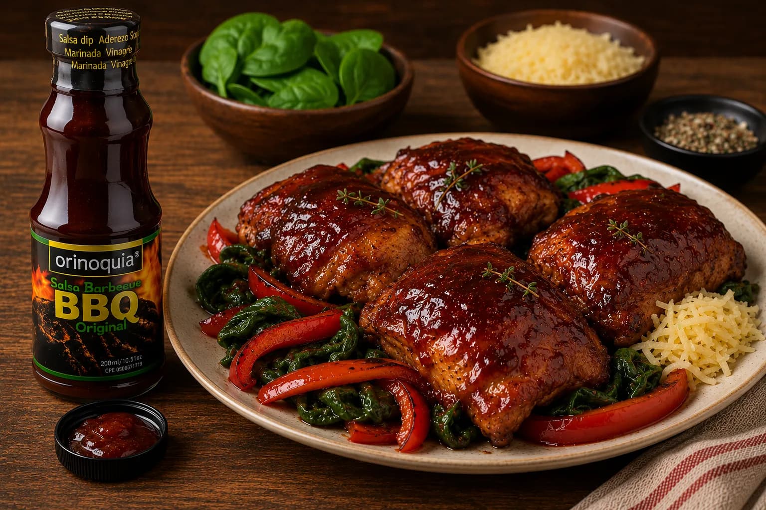 Muslos de Pavo con BBQ Orinoquia