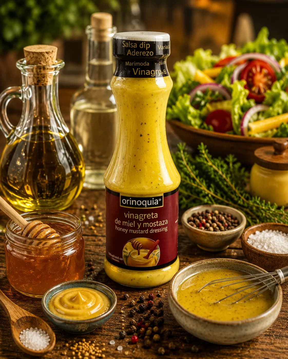 Vinagreta_Miel_Mostaza_Ingredientes